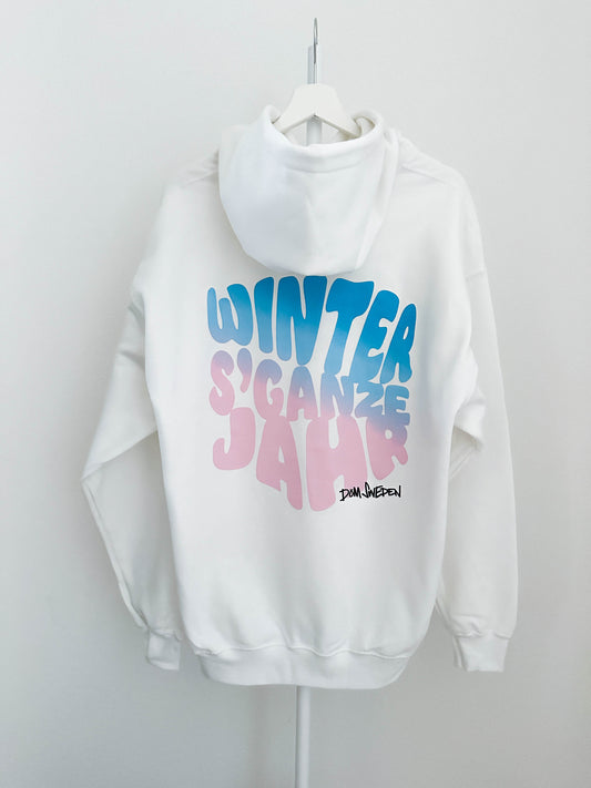 Hoodie "Winter s'ganze Jahr"
